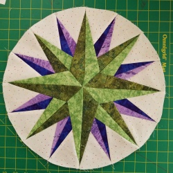 This was a fun project.  I used scraps so I wouldn't feel bad if I messed it up. Now I will use it in a future project.